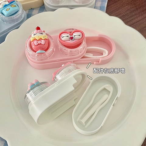 Khay đơn hình thú dễ thương kèm dụng cụ đeo