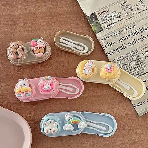 Khay đơn hình thú dễ thương kèm dụng cụ đeo