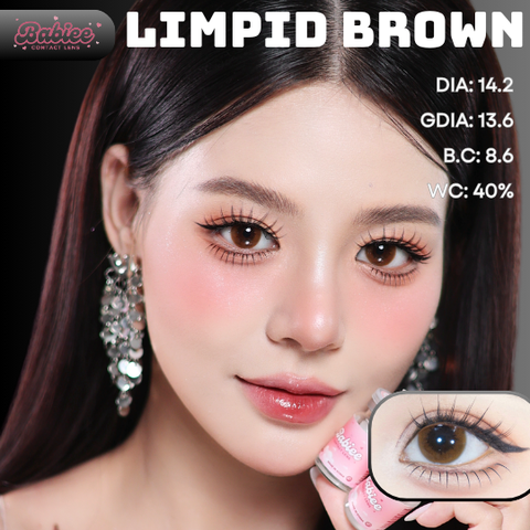 (Babiee) LIMPID BROWN - size vừa