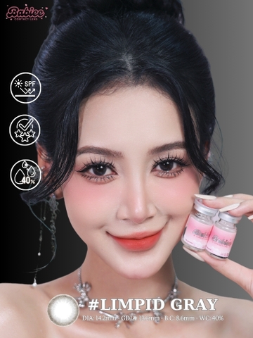 (Babiee) LIMPID GRAY - size vừa