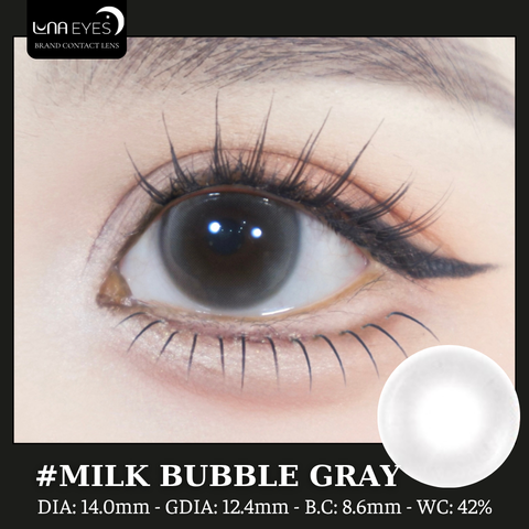 [1-DAY] MILK BUBBLE GRAY - size nhỏ