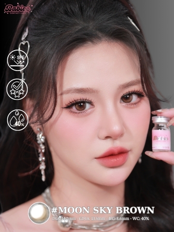 (Babiee) MOON SKY BROWN - size vừa