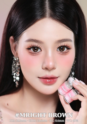 (Babiee) MRIGHT BROWN - size vừa