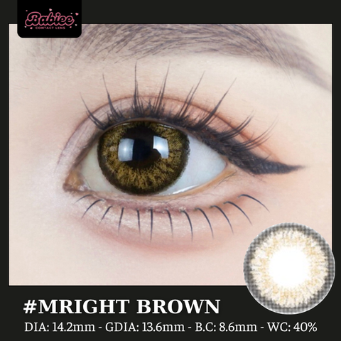 (Babiee) MRIGHT BROWN - size vừa