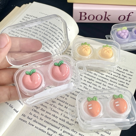 Khay đơn trái cây kèm dụng cụ đeo lens