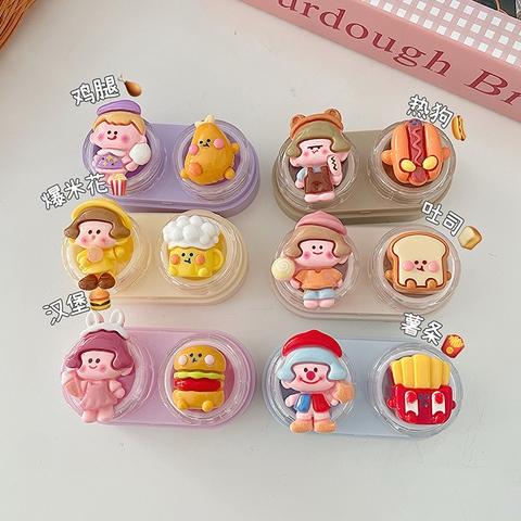 Khay đơn Eating Girl kèm dụng cụ đeo