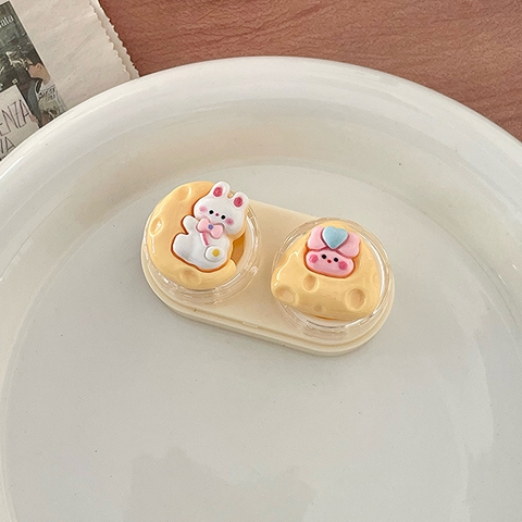 Khay đơn hình thú dễ thương kèm dụng cụ đeo