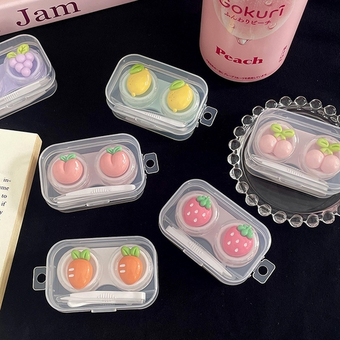 Khay đơn trái cây kèm dụng cụ đeo lens