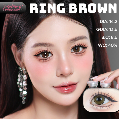 (Babiee) RING BROWN - size vừa