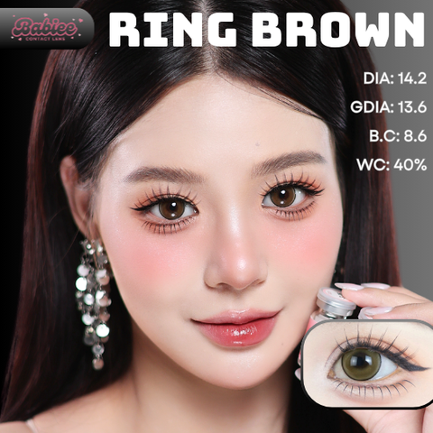 (Babiee) RING BROWN - size vừa