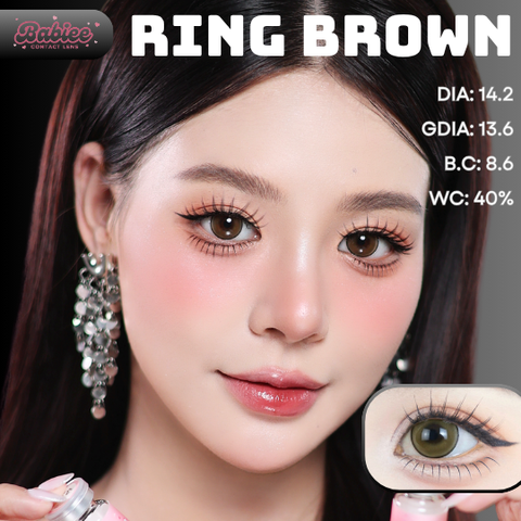 (Babiee) RING BROWN - size vừa