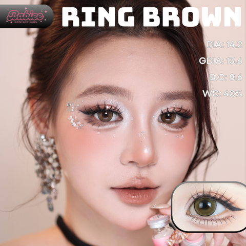 (Babiee) RING BROWN - size vừa