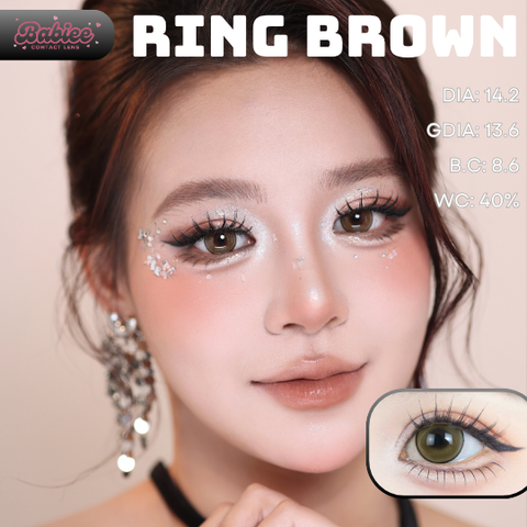 (Babiee) RING BROWN - size vừa