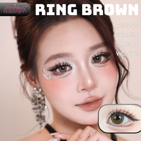 (Babiee) RING BROWN - size vừa