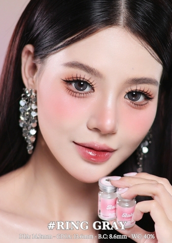 (Babiee) RING GRAY - size vừa