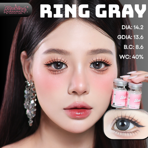 (Babiee) RING GRAY - size vừa