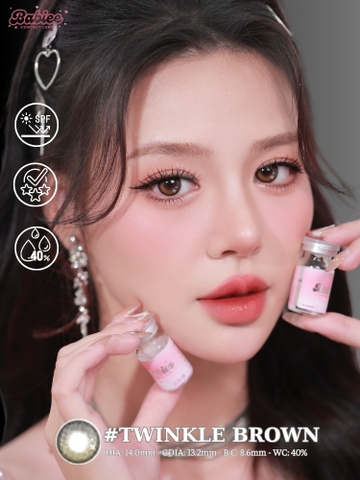 (Babiee) TWINKLE BROWN - size nhỏ