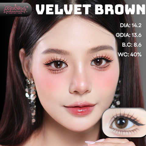 (Babiee) VELVET BROWN - size vừa