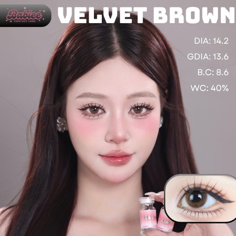 (Babiee) VELVET BROWN - size vừa