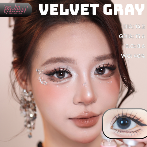 (Babiee) VELVET GRAY - size vừa