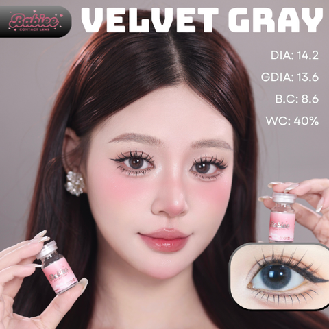 (Babiee) VELVET GRAY - size vừa
