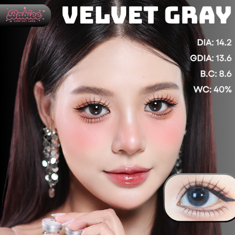 (Babiee) VELVET GRAY - size vừa