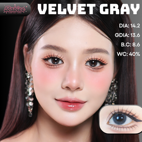 (Babiee) VELVET GRAY - size vừa