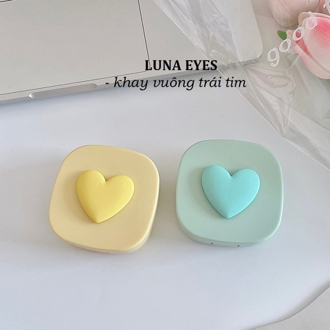 Khay vuông hình trái tim LUNA EYES kèm dụng cụ đeo