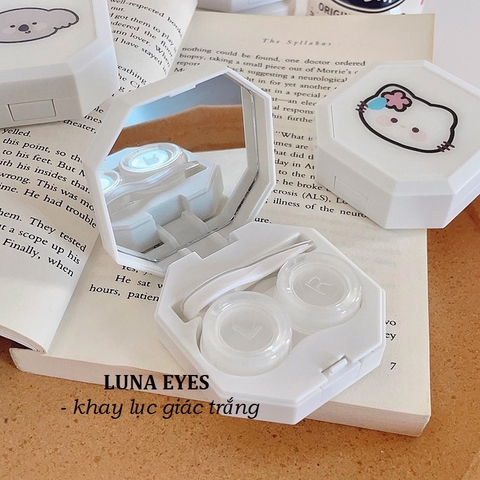 Khay lục giác LUNA EYES kèm dụng cụ đeo lens