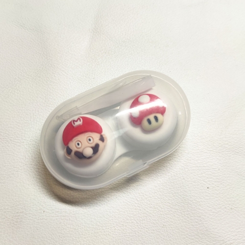 Khay đơn Hoạt Hình LUNA EYES kèm dụng cụ đeo lens