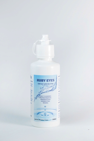 Nước ngâm lens LUNA EYES 120ml dành cho kính áp tròng