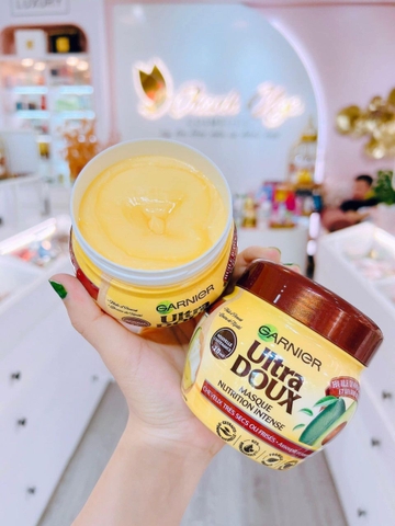 Ủ bơ cho tóc mềm mượt Garnier 320ml