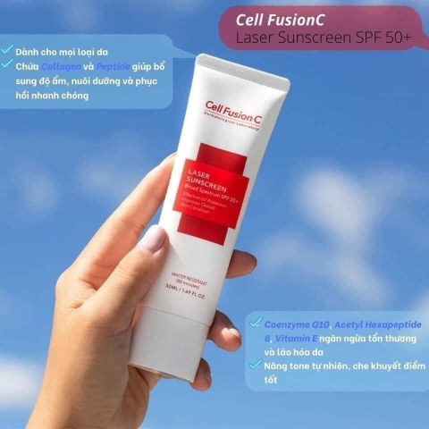 Kem chống nắng Cell Fusion C 50ml đủ màu