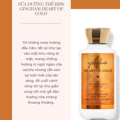 Sữa dưỡng thể Lotion hương nước hoa Bath Body Works 236ml