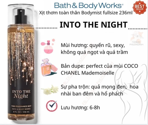 Xịt Thơm Nước Hoa Toàn Thân Bath & Body Works Fine Fragrance Mist 236ml nhiều mùi