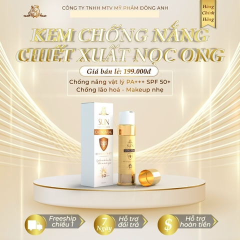 Chống nắng Nọc Ong Chúa [ mẫu củ ]