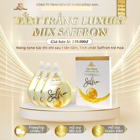 Tắm trắng Mix Saffron