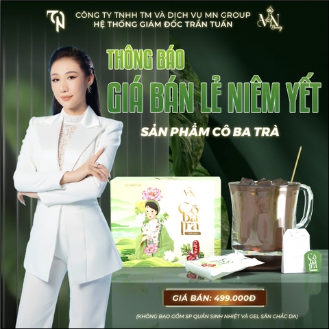 Giảm Mỡ Bụng Cô Ba Trà Không Kèm Cao Gừng & Quần Định Hình Eo