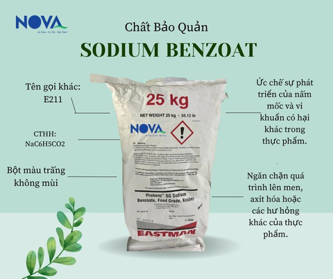 SODIUM BENZOAT - NATRI BENZOAT (E211)