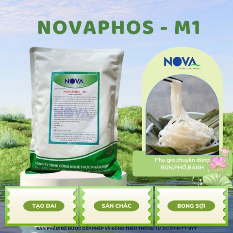 NOVAPHOS - M1 - CHẤT TẠO DAI CHO BÚN, PHỞ,...