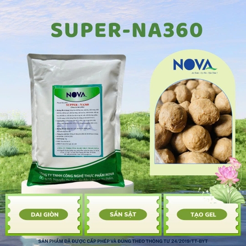 GIÒN SỰT SUPPER - NA360 - Chiết xuất từ tảo biển