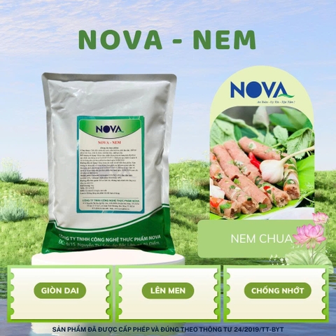 NOVA - NEM, Chất tạo giòn, săn chắc cho nem