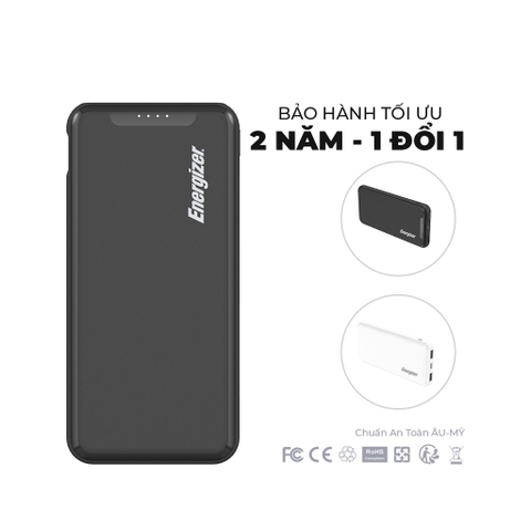 Sạc dự phòng Energizer 10,000mAh /3.7V - UE10052