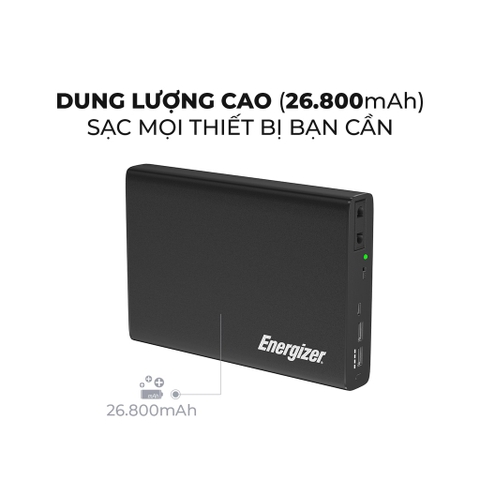 Sạc dự phòng Energizer 26,800mAh /3.7V - XP26800AC