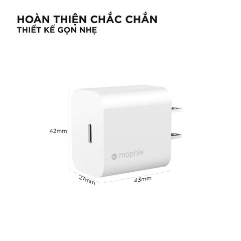 Sạc Mophie 30W USB-C GaN