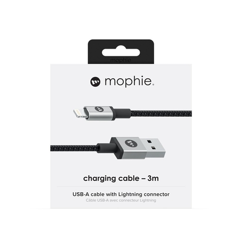 Cáp USB-A to Lightning Mophie 3M