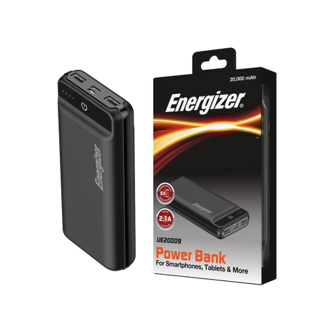 Sạc dự phòng Energizer 20,000mAh /3.7V - UE20009