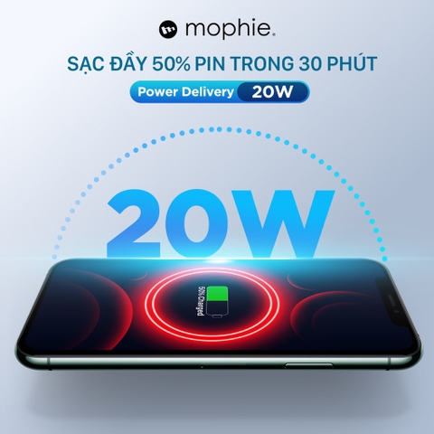 Combo sạc 20W Mophie USB-C