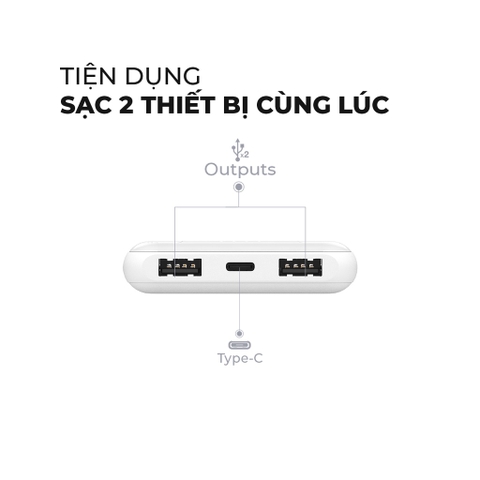 Sạc dự phòng Energizer 10,000mAh /3.7V - UE10052