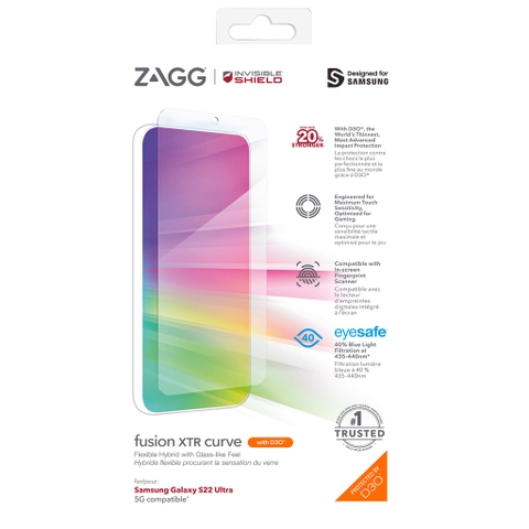 Miếng dán màn hình SamSung S22 series - InvisibleShield Fusion XTR